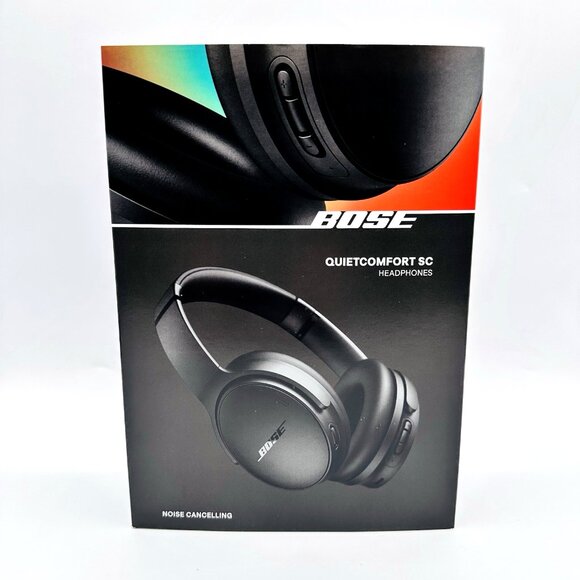 Bose QuietComfort SC Bluetooth Wireless Over-Ear Headphones - Black - New/Sealed - Picture 1 of 13